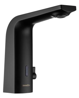 Сенсорный смеситель для раковины Swedbe Europe 6020B с ручной регулировкой температуры воды чёрный